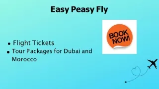 Easy Peasy Fly: Tour Packages: Dubai And Morocco