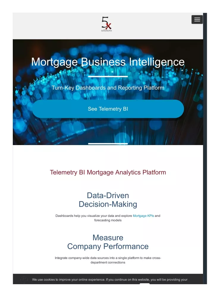 mortgage business intelligence