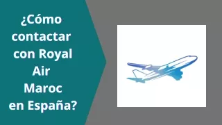 ¿Cómo contactar con Royal Air Maroc?