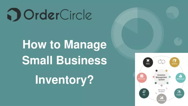 how to manage small business inventory