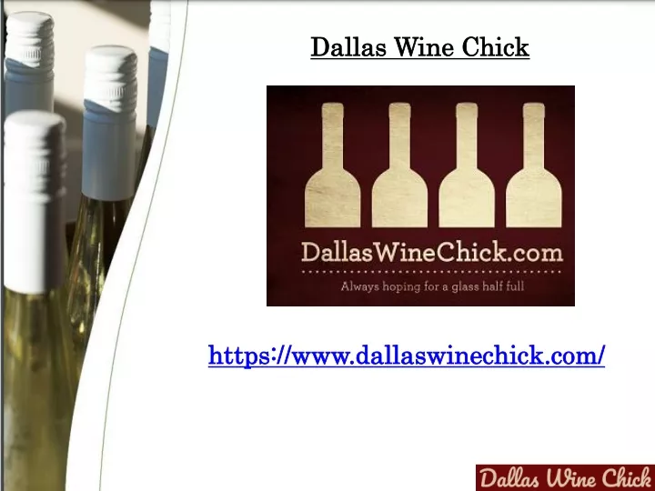 dallas wine chick