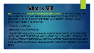 what is seo