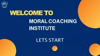 moral coaching institute in rohini