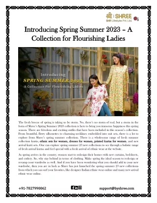 introducing spring summer 2023 introducing spring