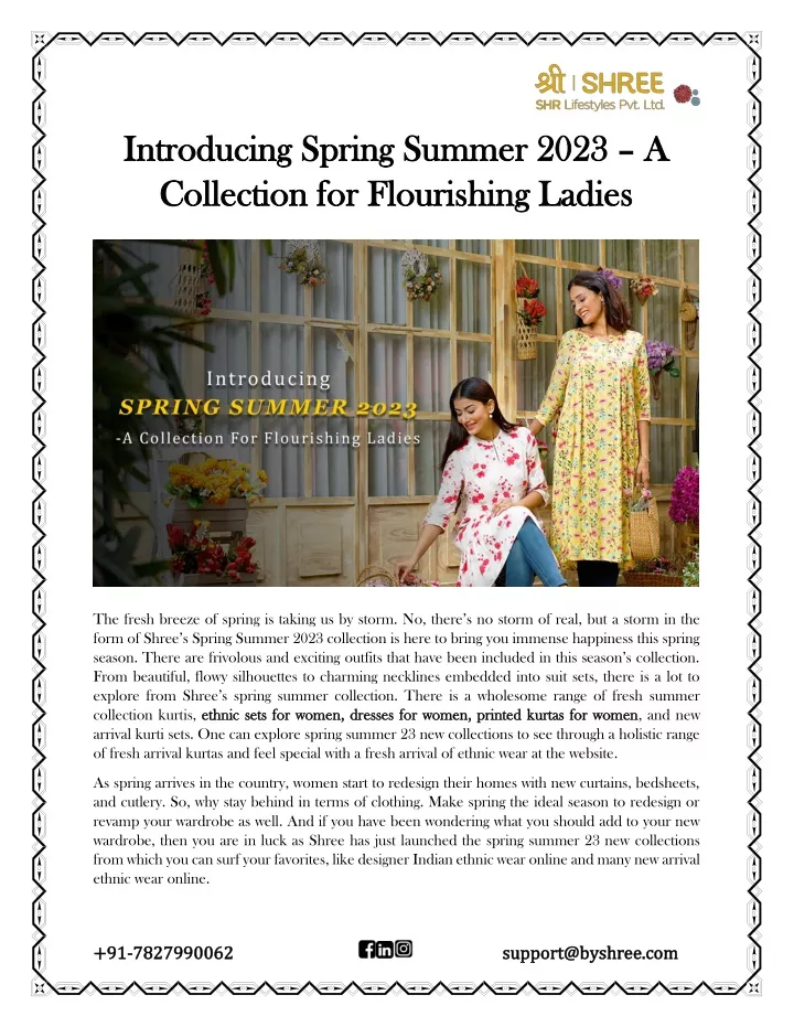 introducing spring summer 2023 introducing spring