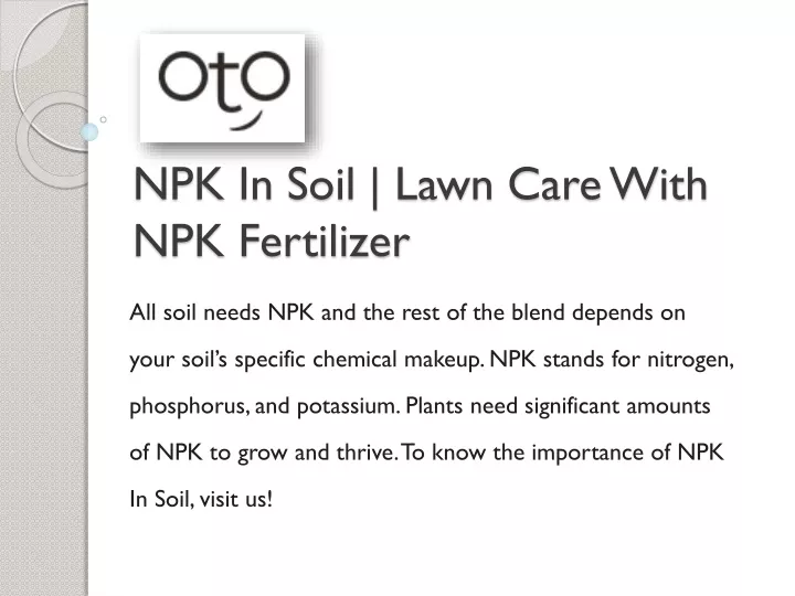 npk in soil lawn care with npk fertilizer