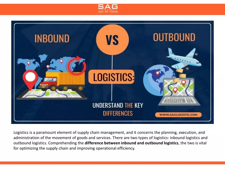 logistics is a paramount element of supply chain