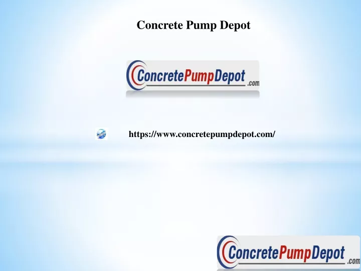 PPT - Used Putzmeister Concrete Pumps, Concretepumpdepot.com PowerPoint ...