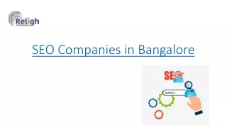 SEO Companies in Bangalore