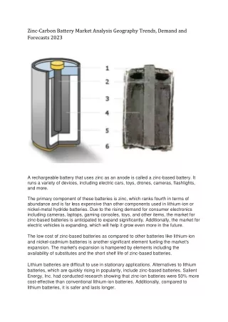 Zinc-Carbon Battery Market