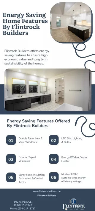 Energy Saving Home Features By Flintrock Builders