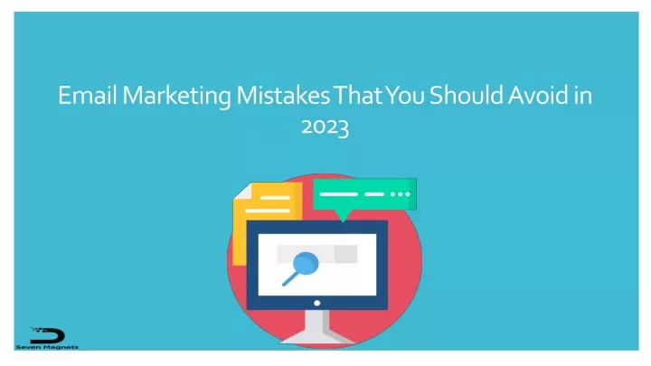 email marketing mistakes that you should avoid in 2023