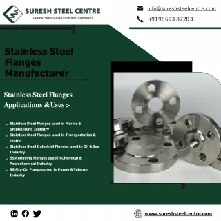 Stainless Steel Flanges | Stainless coil | Suresh Steel.