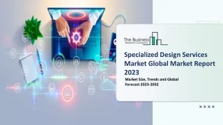 specialized design services market global market