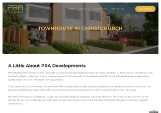 Discover the Perfect New Townhouse in Christchurch