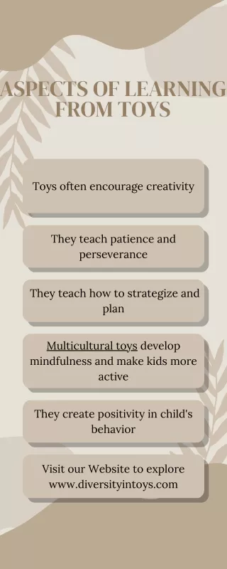 aspects of learning from toys