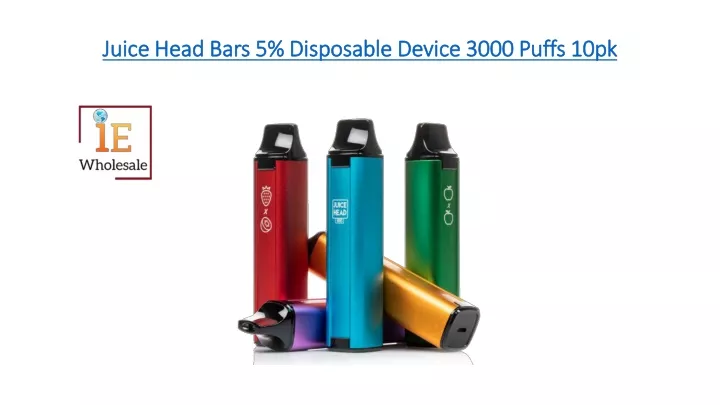 juice head bars 5 disposable device 3000 puffs 10pk