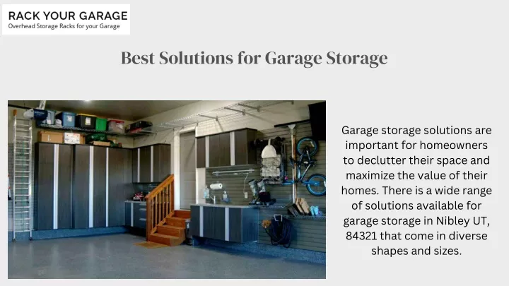 best solutions for garage storage