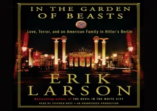 ‹download› [pdf] In the Garden of Beasts: Love, Terror, and an American Family i