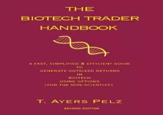 ‹download› free (pdf) The Biotech Trader Handbook