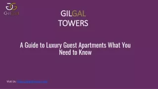 Benefits of Staying in a Luxury Guest Apartment