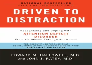 ^read online (pdf) Driven to Distraction (Revised): Recognizing and Coping with