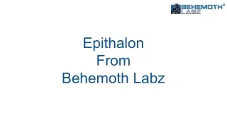 Epithalon From Behemoth Labz