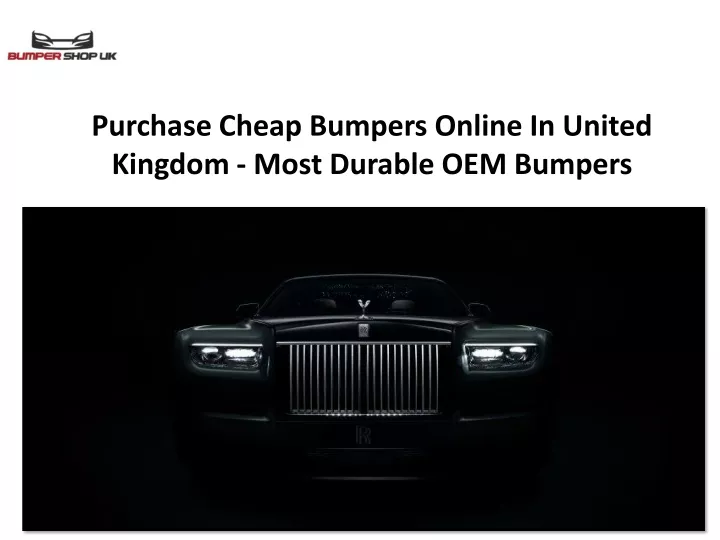 purchase cheap bumpers online in united kingdom