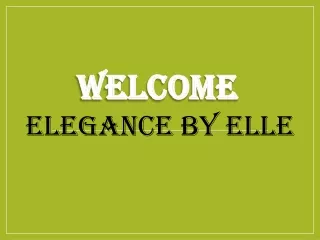 welcome