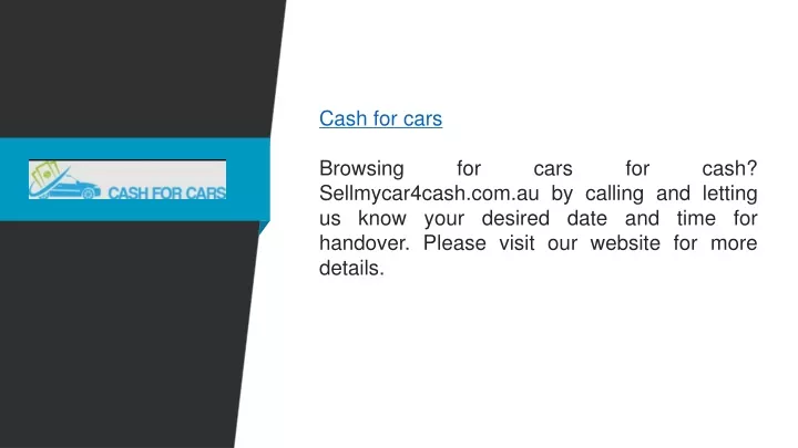 cash for cars browsing for cars for cash