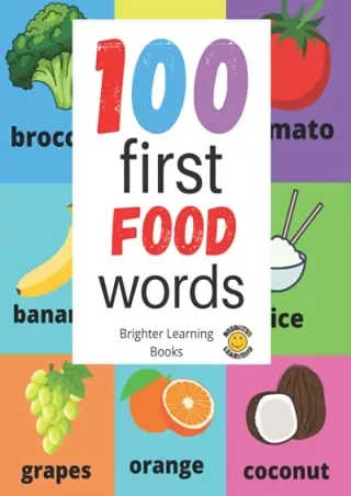 _PDF_ 100 first food words (100 First Words books)