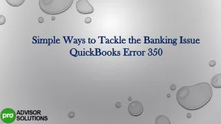 simple ways to tackle the banking issue