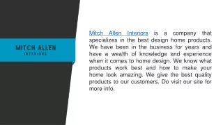 Finding The Best Home Interior Products For Your Home