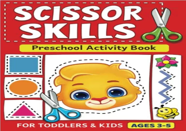 download pdf scissor skills preschool activity