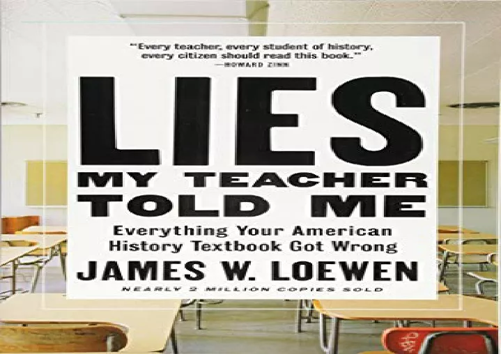 read pdf lies my teacher told me everything your