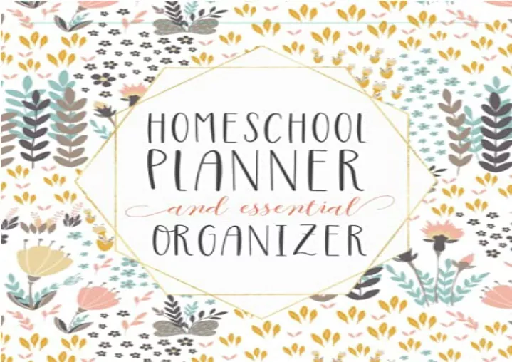 download pdf mega homeschool planner