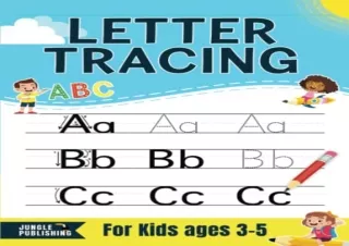 [READ PDF] ABC Letter Tracing for Kids ages 3-5: Handwriting Practice Book | Pre