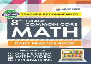 PDF 8th Grade Common Core Math: Daily Practice Workbook | 1000  Practice Questio