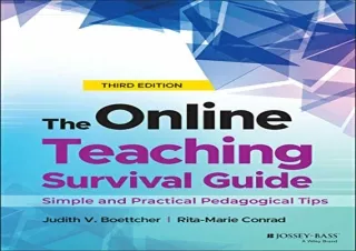 (PDF BOOK) The Online Teaching Survival Guide full