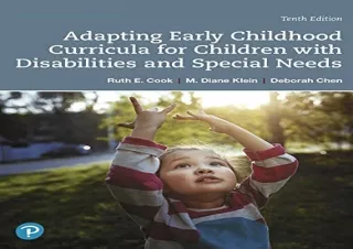 (PDF BOOK) Adapting Early Childhood Curricula for Children with Disabilities and