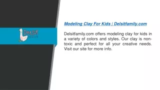 modeling clay for kids delsitfamily
