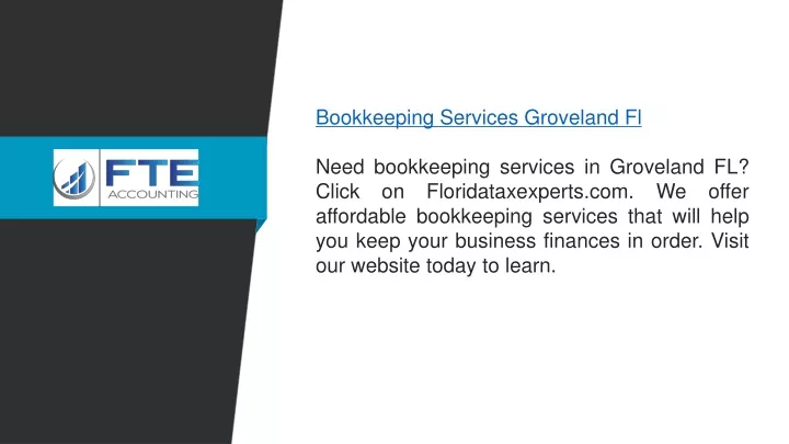 bookkeeping services groveland fl need