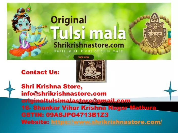 contact us shri krishna store