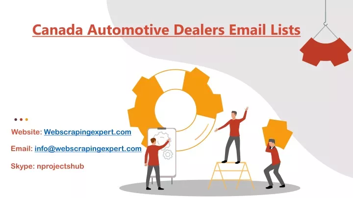 canada automotive dealers email lists