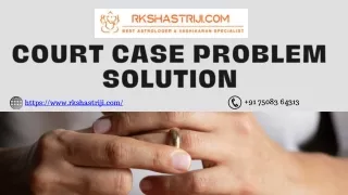 Court Case Problem Solution | Call Now |  91 75083 64313