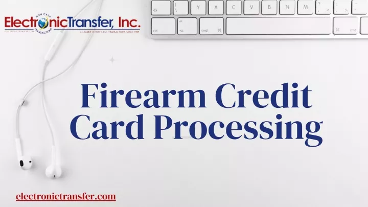 firearm credit card processing