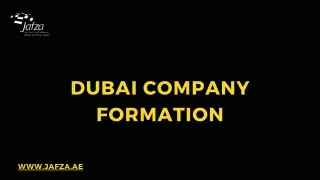 Dubai Company Formation