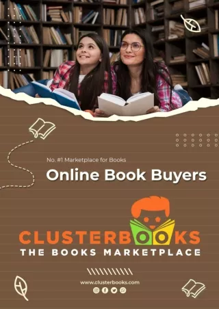 Online Book Buyers - ClusterBooks.Com