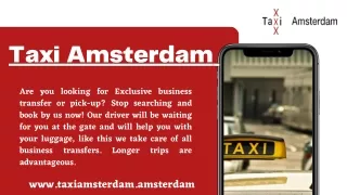 Taxi Amsterdam
