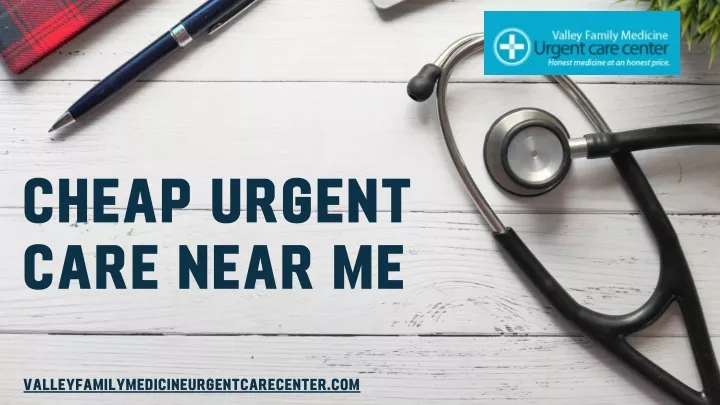 cheap urgent care near me